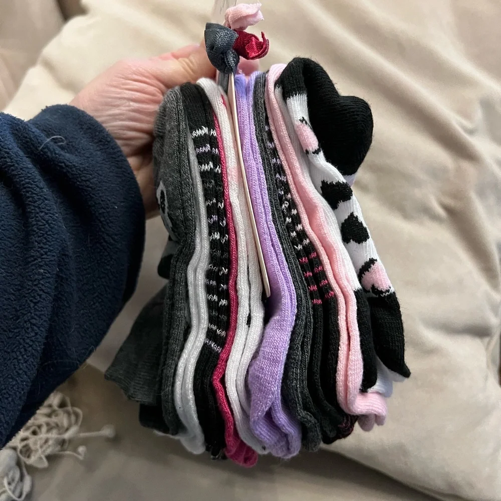 Marilyn Monroe socks and hair ties